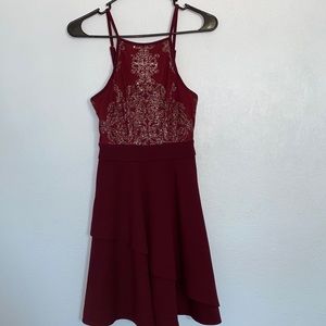 Dark purple prom kinda dress